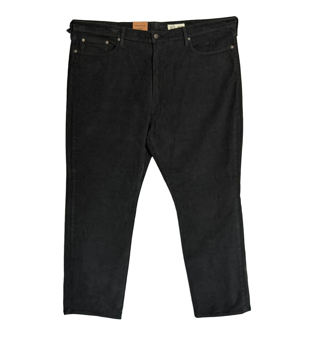 Daniel Cremieux Corduroy Pants Men's 46"x30" Straight Fit Stretch Charcoal NWT